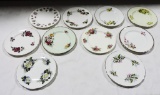 Set Of 10 Regency Bone China 8 1/4