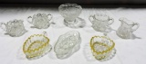 Collection Of Antique Cut & Pressed Glass