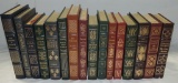 Collection Of 17 Easton Press Leather Bound Books