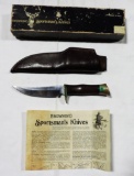 Vintage Browning Sportsman Knife In Box
