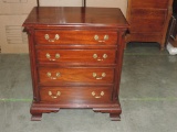 Mahogany Henkle Harris 4 Drawer Side Chest