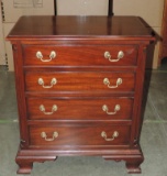 Mahogany Henkle Harris 4 Drawer Side Chest