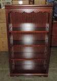 Mahogany 4 Shelf Bookcase