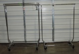 3 Metal Clothes Racks