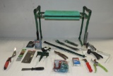 Tray Lot Garden Tools & Supplies