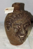 Noth Cole Pottery Face Jug