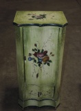 Small Paint Decorated Side Cabinet