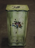 Small Paint Decorated Side Cabinet