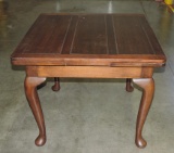 Mahogany Queen Anne Square Table