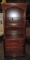 Mahogany Broyhill 2 Pc. Open Bookcase & 3 Drawer Chest