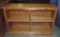 Oak 4 Shelf Low Bookcase