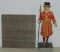 A Beefeater Store Display Figure And Brown's Mule Plug Tobacco Mold