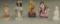 Collection Of Clown Figurines & Goebel Figurine