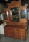 Fancy Antique Oak Large Dresser