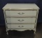 3 Drawer French Provincial Chest By Dixie Furniture