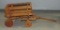 Handmade Oak Wood Wagon