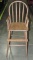 Antique Walnut Child's High Chair