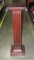 Mahogany Corinth Column Statue Stand