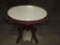 Victorian Coffee Table And Oval Marble