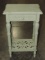 Green Painted 1 Drawer Stand