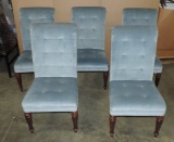 Set Of 5 Pulaski Furniture Co. Reproduction Victorian Style Dinning Table Chairs