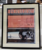 Framed Reproduction May 1939 Fortune Railroad Magazine Cover