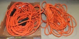 2 Heavy Duty Orange Color Extension Cords