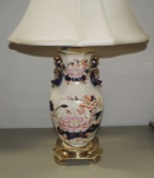 Ceramic Gaudy Welsh Design Table Lamp
