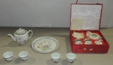 6 Pc Oriental Tea Set & 8 Pc Tea Set In Box