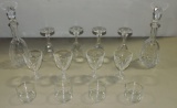 2 Lead Crystal Decanter Sets