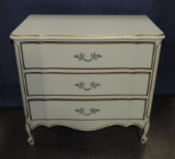 3 Drawer French Provincial Chest By Dixie Furniture