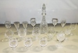16 Pcs. Miscellaneous Fine Crystal Barware