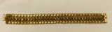 18 Kt. Gold Italian Bracelet  32.3 Grams