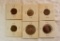 (6) 1930-40's Africa Republic Of Liberia Coins