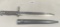 German Bayonet with Metal Sheath