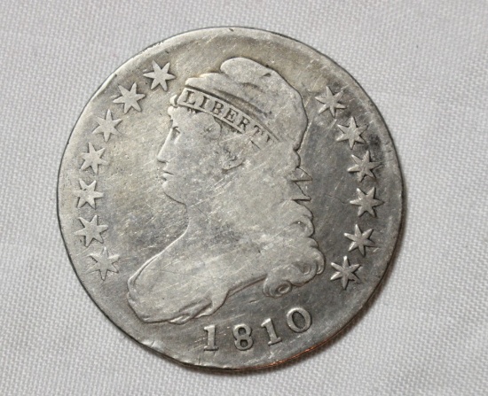 1810 Full Liberty Bust half Dollar