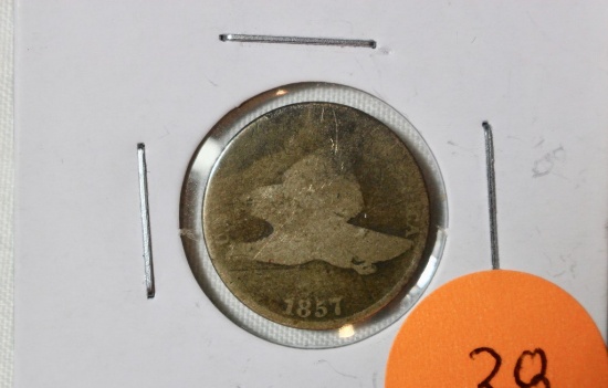 1857 Flying Eagle Cent