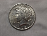 1924 Uncirculated Silver Peace Dollar