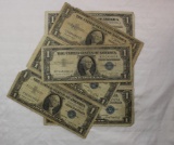 (7) $1 Silver Certificate Notes