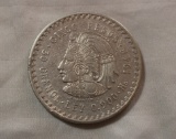 1948 Silver Mexican Dollar