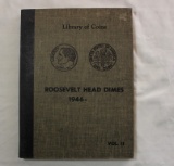 Partial Roosevelt Dime Book (44)