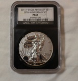 Key Date 2011-P Eagle Reverse PF 69