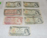 (7) Canadian Bank Notes