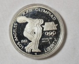 1983 US Mint Olympic Silver Coin