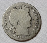 1906 Barber Half Dollar