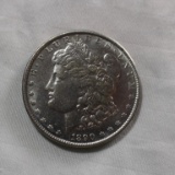 1890 O AU Morgan Silver Dollar