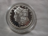 2000 Proof 1 Oz Republic Of Liberia Morgan Silver Dollar