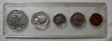 1942 5 Coin Silver Set