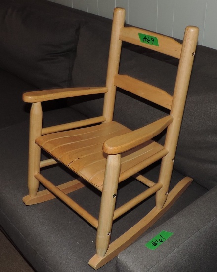 Child's wood Rocking Chair