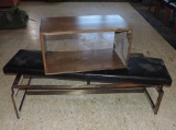 (2) Table Bases and Bench Seat